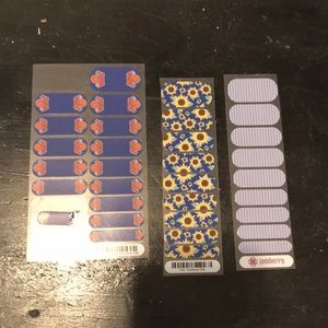 Jamberry NY Knicks  nail wraps with bonus wraps